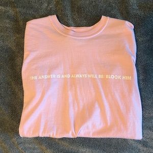 Barstool Block Him Call Her Daddy Tee